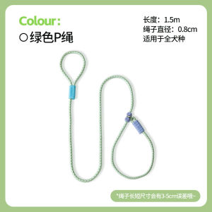 Teekland Durable Slip Lead Heavy Duty Rope Leash for Large Medium Dogs No Pull Pet Training Leash