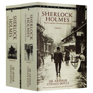 [2 Books/set] Authentic English Set Complete The Complete Sherlock Holmes :Sherlock Detective Suspense/Thriller Conan Doyle