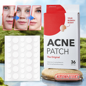 36PCS Hydrocolloid Acne Patch Invisipatch for Acne Hydrocolloid Concealer Pimple Removal 祛痘贴