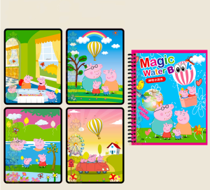 Magic Water Painting Book Drawing Book Toys Educationl Books For Kids Coloring Book For Kids
