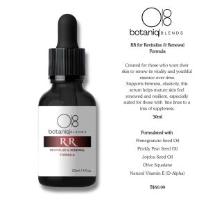 Botaniq Blends -RR – Revitalize & Renewal Formula for Face & Skin