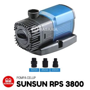 SUNSUN RPS3800/RPS 3800 liter per jam (lph) Original Rendah Daya 25Watt/25W