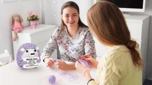 Funny Appreciation Mothers Day Teacher Graduation Nurses Week Birthday Thank You Gift for Women Men Coworker Best Friend Sister Mom Emotional Cheer Up Positive Hedgehog Doll Crochet with Card