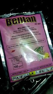 Bentan 45 Wp 100 gram Moluskisida pembasmi keong sawah kemasan plastik Pink