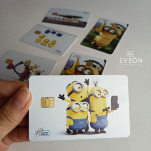 Kartu Flazz BCA Gen 2 / Emoney Mandiri - Etoll E-Money Custom | Minion UV Print