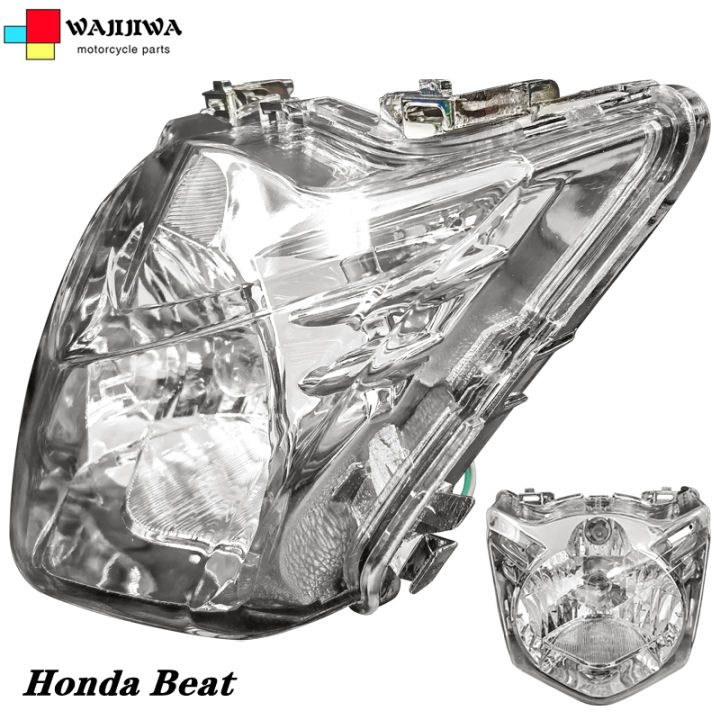 Honda Beat Headlight Assy Motorcycle Head Light Lens | Lazada PH - Motorcycle Headlight Replacement Lens