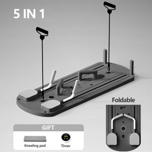 Multi Functional Abdominal Board Muscle Automatic Rebound Exercise and Fitness Equipment for Home Use