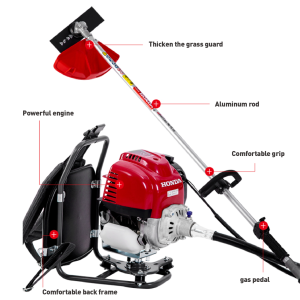 【High Quality】Japan 4 Stroke HONDA Grass Cutter gasoline 42CC portable trimmer garden tool brush grass trimmer (free nylon blad)