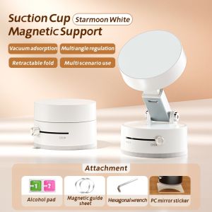 Vacuum Magnetic Suction Cup Folding 360° Swivel Stand Suction Cup For Universal Mobile Phone Holder