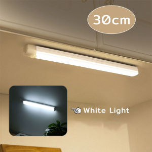 AUK Led Light Strip for Wardrobe Cabinet Study Lamp Motion Sensor Night Light Wireless Magnetic USB Rechargeable
