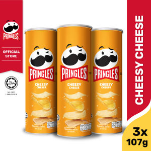 Pringles Potato Chips - CheesyCheeseSnack 102g Bundle of 3