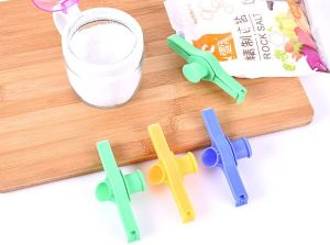 QSHL0176 Klip Segel Plastik Penutup Makanan Clip Penjepit Kemasan Snack Food Sealer Isi 5 Pcs
