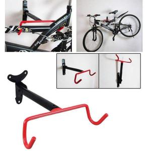 Móc treo xe đạp lên tường MTR02 giá treo xe đạp 2 móc đỏ siêu chắc chắn (kèm ốc vít) KAVISOTA