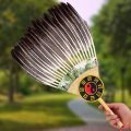 Quạt Khổng Minh , Gia Cát Lượng bằng lông vũ 46cm x 30cm hóa trang cosplay vui nhộn. 