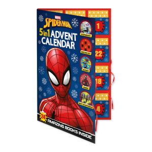 Disney Princess 24 Books Advent Calendar 5 In 1 Story & Activity Book For Kids (Hardcover)