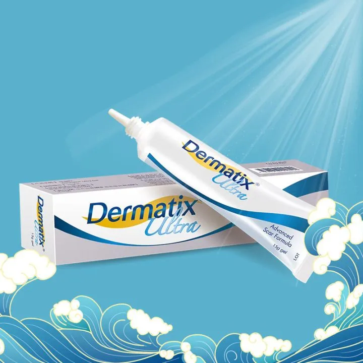 GEL DERMATIX ULTRA 15g - DERMATIX Gel Làm Mờ Sẹo Thâm Và Làm Phẳng Sẹo Lồi, Sẹo Lõm, Sẹo Lâu Năm