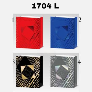 SOS Hand Bag Kertas Kilap L / Goodie Bag / Tas Tenteng