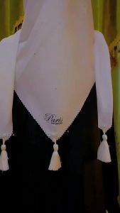SEGI EMPAT TASSEL JILBAB PARIS PREMIUM SEGIEMPAT TASSEL TERLARISS HIJAB JILBAB VIRAL