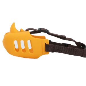 BAGUO Chống liếm Mõm chó Chống cắn Silicone MÕM THÚ CƯNG Đồ dùng cho thú cưng Thoáng khí nạ miệng thú cưng Chó nhỏ vừa lớn