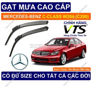 Gạt Mưa Kính Lái Mercedes-Benz C-Class W204 (C200) Cặp Gạt Mưa Kính Lái Cho Các Dòng Xe Mercedes-Benz C-Class W204