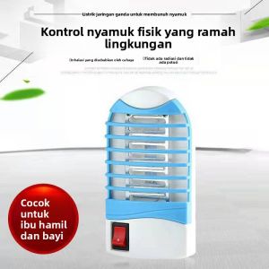 Lampu Pembunuh Nyamuk Otomatis Rumah Dalam Ruangan Satu Sapuan Lampu Colok Pembunuh Nyamuk Artefak Diam Penolak Nyamuk Pembunuh Nyamuk dengan Satu Adaptor Cina