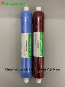 Combo 6 Lõi Lọc Nước 123 RO50GPD Nano Ceramic KANGAROO - KH đang dùng lõi chức năng vặn ren cũ thì mua thêm cút cắm nhanh