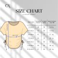 Kaos Serut Crop Top Anak Perempuan Kekinian Girl Pink | Fashion Umur 4 6 8 10 12 Tahun. 