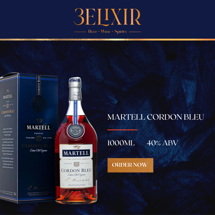 Martell Cordon Bleu Cognac 1L - Lazada | Lazada Singapore