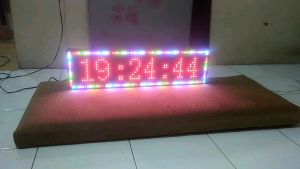 Running teks Bis / Truk / Armada Sales 64x16 cm Slim Full warna Edit dan setting teks by HP Android
