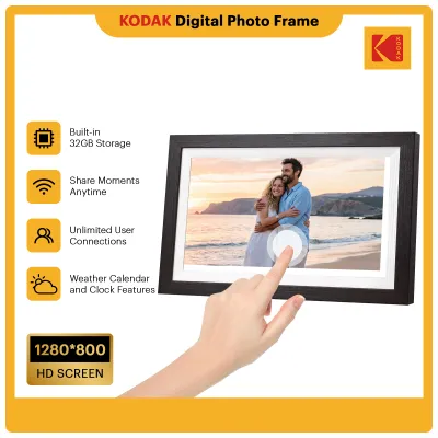 KODAK 15.6 inch Large WIFI Digital Photo Frame 1920*1080 IPS Touch Screen PictureBuilt-in 32G storage Wall-Mounted Advertising Machine Full Function Electronic Album