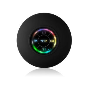 New Bathroom Waterproof Wireless LED Bluetooth Speaker Large Suction CupPortable Speaker