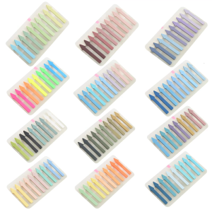 1200/2400Pcs Colorful Index Label Self Adhesive Notes Page Marker Bookmarks Writable File Label for Marking Highlighting