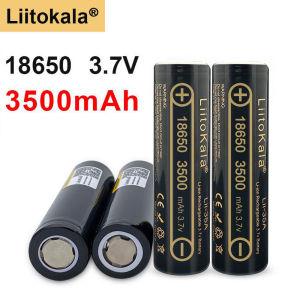 ⭐️ NEW/ /LiitoKala 18650 3500mAh 3.7V Original Rechargeable Lii-35A 10A Lithium Battery For Light.