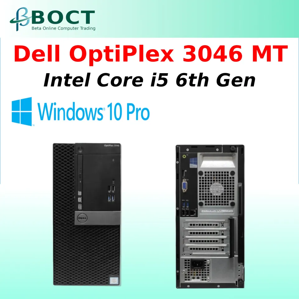 Dell OptiPlex 3046 MT / Intel Core i5 6th Gen / Optional Ram Dell OptiPlex 3046 MT / Intel Core i5 6th Gen / Optional Ram