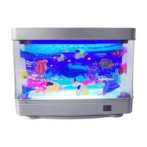 Thực Tế Fishtank Đèn hồ cá mô phỏng Cá Ánh Sáng Led trang trí Đèn Cho Nhà phòng ngủ văn phòng trang trí bàn