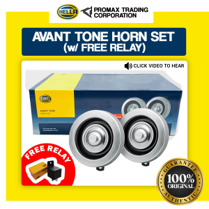 HELLA Motorcycle And Car Avant Tone Horn Set 12v - 100% Authentic / Original
