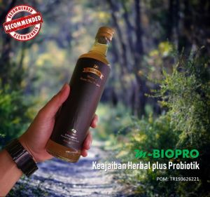 PALING LARIS M BIOPRO MBIOPRO ORIGINAL MIRACLE OF HERBAL PLUS PROBIOTIK