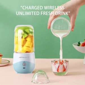 Juicer Blender Mini Portable Wireless Automatic Juice Cup Blender Fruit Extractors USB Rechargeable 300ML