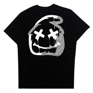 LASTING T-SHIRT FB LINE ART BLACK