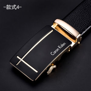 【COD/Ready Stock】Belt For Men ใหม่แฟชั่นผู้ชายวินเทจหนังวัวแท้กางเกงเข็มขัดชายธุรกิจ F rosted หัวเข็มขัดอัตโนมัติกางเกงยีนส์เข็มขัดสำหรับผู้ชาย