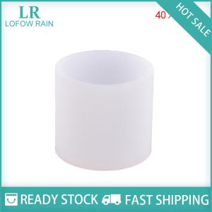 LF Wholesale✨Flash Sale ✨ แม่พิมพ์เทียนทรงกระบอกทำมือแม่พิมพ์เทียนซิลิโคนแม่พิมพ์ขี้ผึ้งงานฝีมือขนาดเล็ก