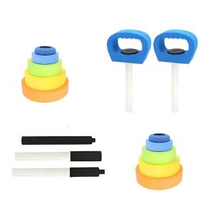 ดัมเบลล์ปรับได้น้ำหนักเบาของเล่นดัมเบลน้ำลอยน้ำปรับได้สำหรับออกกำลังกายในสระว่ายน้ำและยิมที่บ้าน