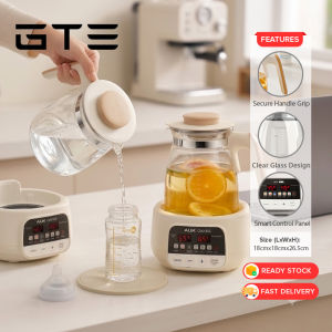 GTE Thermostatic Kettle Electric Kettle 1.3L Stainless Steel Inner Tank Constant Temperature Control Household Baby Milk Brewing Machine Cerek Termostatik Elektrik - Fulfilled by GTE SHOP