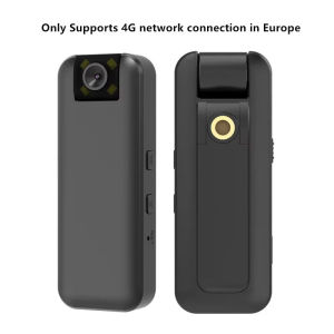2024 4G Networks Phone Remote  Camera Video Recorder 4K High Definition Worn  Small Body Cam Night Vision DV Camcorder