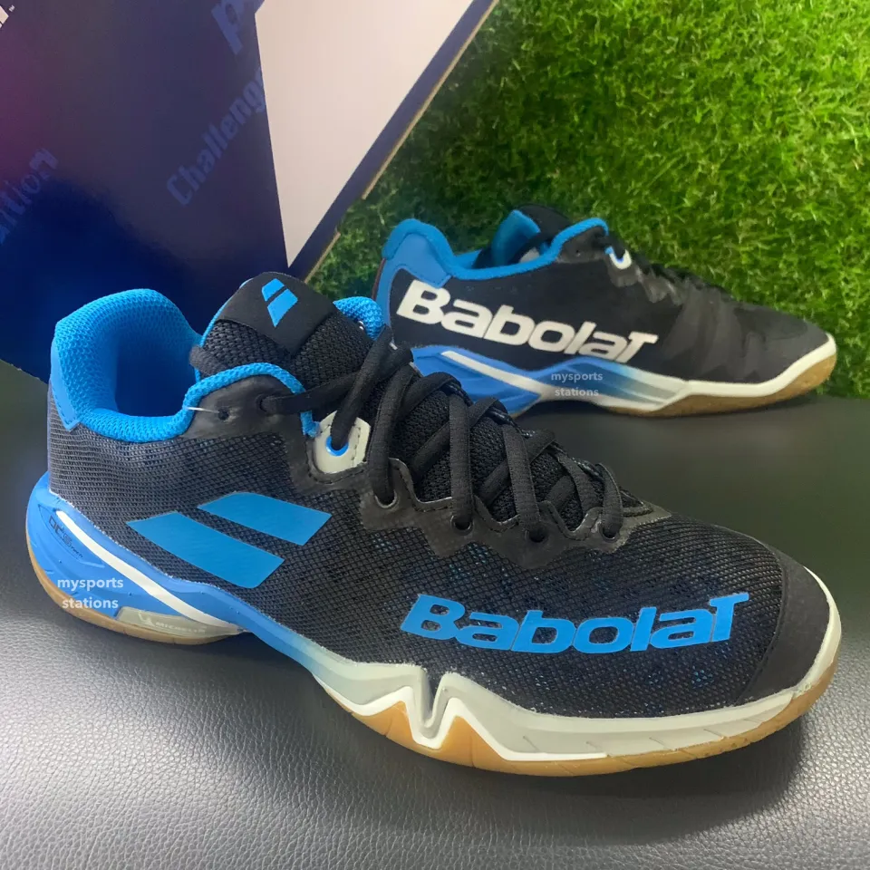 BABOLAT TS SHADOW TOUR MEN 30F2101 2033 BLACK BLUE BADMINTON