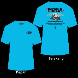 T-Shirt impian sholat kain katun combet kaos kata kata kaos viral kaos pria distro kaos terbaru
