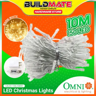 BUILDMATE Omni LED Christmas Lights DC 5V 10M with 8 Lights Mode Indoor Decoration Lighting LXL5V-150L10MW