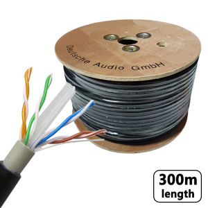 COMLINK CAT6 Outdoor Cable UTP Ethernet Lan Cable Waterproof Cable Sold Per Meter