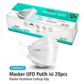 ONEMED Masker Medis KF94 UFO | Earloop 4ply - Isi 20pcs. 