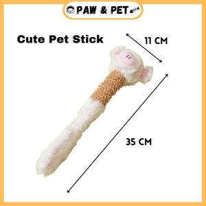 Pet Bite Resistant Toy Teeth Cleaning Toy Dog Plush Chew Toy Wear Resistant Pet Sounding Toy